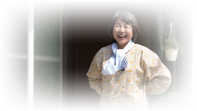 大分のお母さんが「どげえかえ？」と語り掛けるイメージ写真